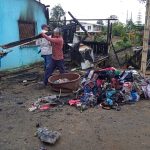 El incendio de una casa terminó con todos los enseres que había allí dentro y también con 3 mil dólares en efectivo.