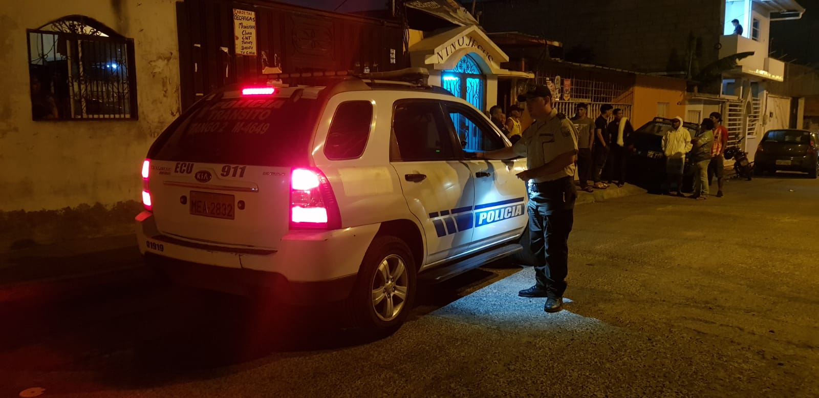 Dos heridos dejó balacera en la parroquia Eloy Alfaro de Manta