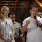 La manabita Lavinia Valbonesi será la nueva primera dama del Ecuador. Ella es esposa del presidente electo Daniel Noboa.