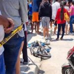 Padre e hijo mueren en accidente en una bicicleta, en Manta