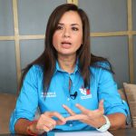 Marcela Aguiñaga, prefecta del Guayas,  causó furor en redes sociales la noche de este miércoles 18 de septiembre del 2023.