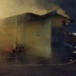 Las oficinas municipales de revisión vehicular de la Agencia de Tránsito de Quinindé sufrieron un grave incendio.