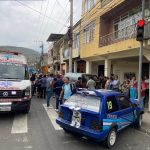 Portoviejo: Choque múltiple quedó registrado en cámaras de seguridad