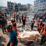 Un hospital, en Gaza, fue bombardeado por Israel, confirmó el ministerio de Salud de ese territorio palestino.