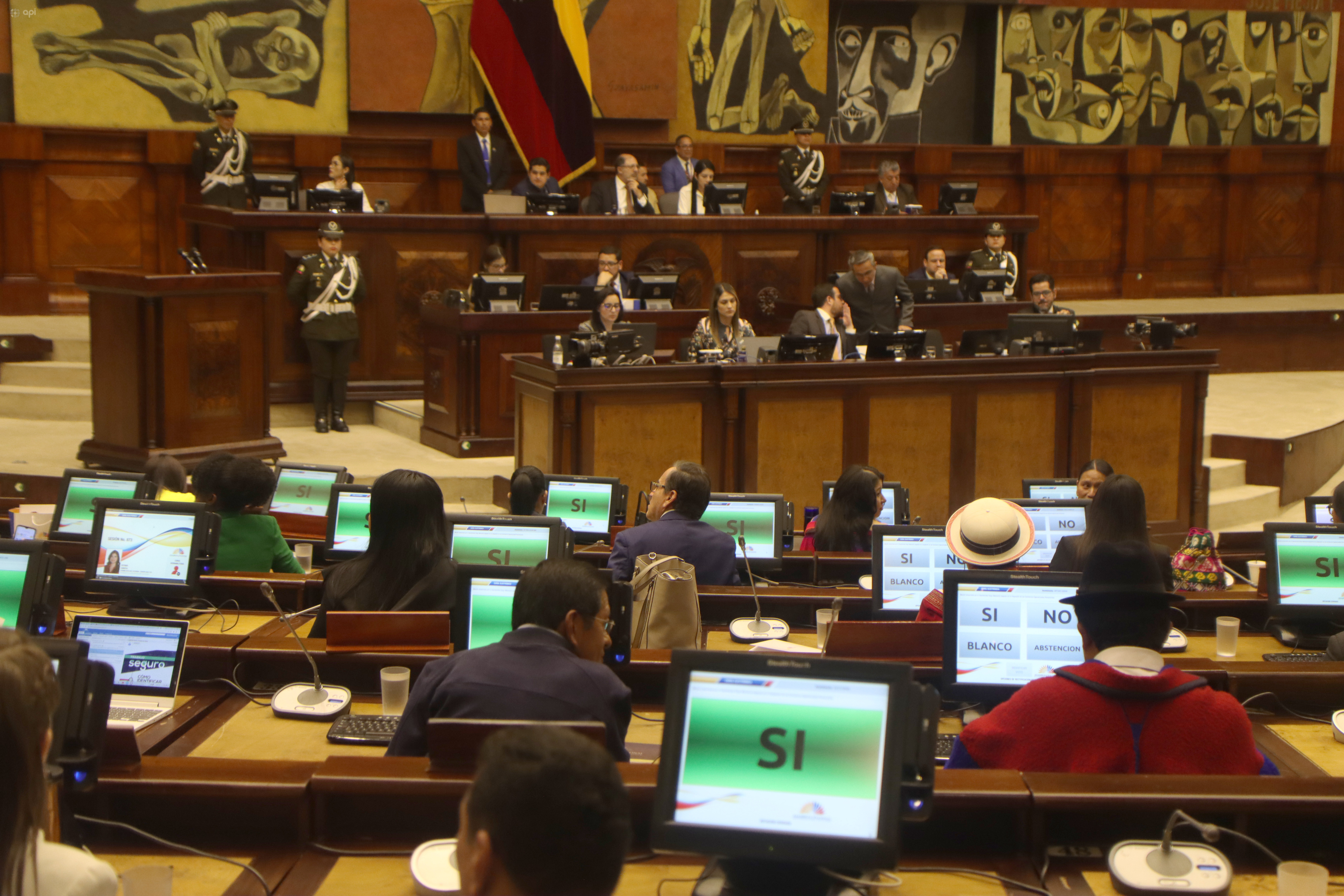 La Asamblea Nacional de Ecuador aprobó la conformación de las comisiones para su periodo legislativo de 18 meses.