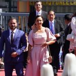 Marcela Aguiñaga se 'inspiró en Shakira' para ir a la posesión de Daniel Noboa