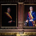 Desde el jueves 17 de noviembre del 2023 figura un nuevo rostro en el Salón Amarillo del Palacio de Carondelet en Quito.
