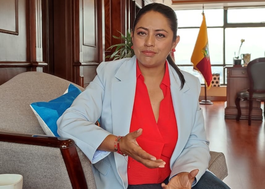 Paola Pabón, prefecta de la provincia de Pichincha ha sido convocada por la Fiscalía para que rinda su versión.