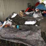 Personas sin hogar en Los Ángeles EEUU