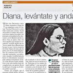 El artículo de Roberto Aguilar sobre Diana Atamaint