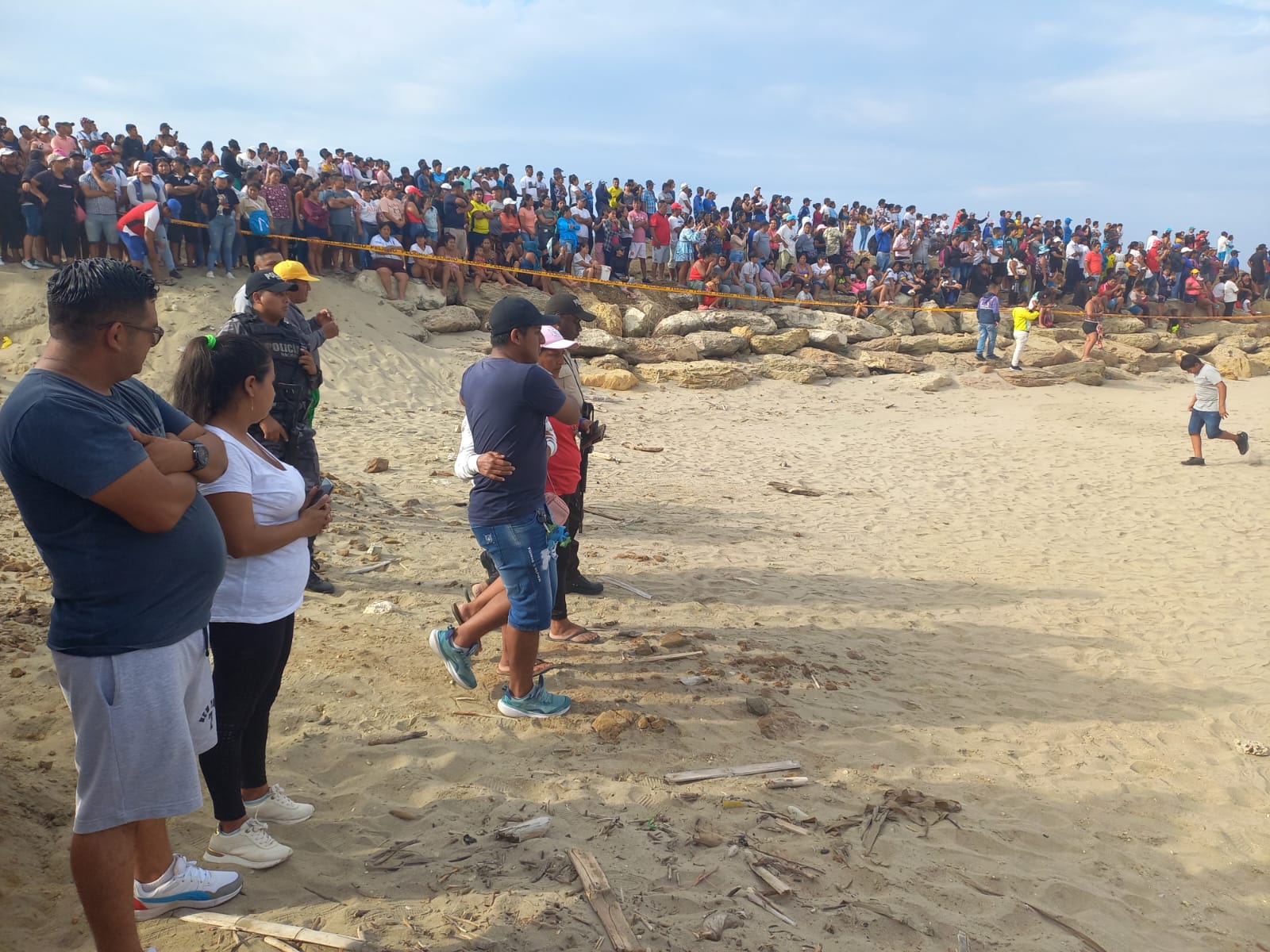 La parroquia San Mateo, localidad de pescadores ubicada en la ciudad de Manta, en Manabí, está de luto.