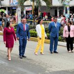 La Parroquia Calderón celebra 116 años con desfile estudiantil