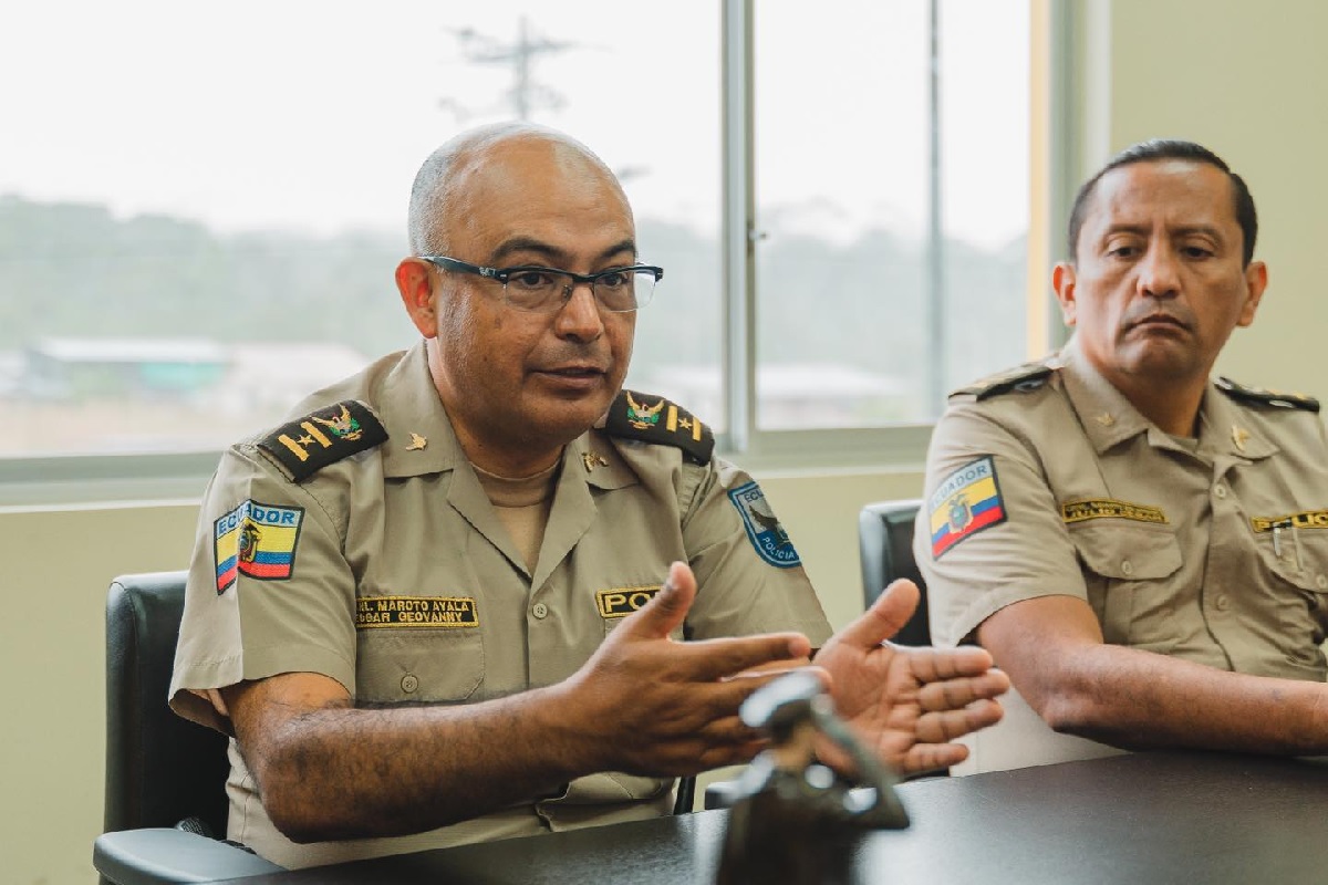 El coronel de Policía, Edgar Maroto, renunció a la institución armada del Ecuador tras 31 años de servicio ininterrumpido.