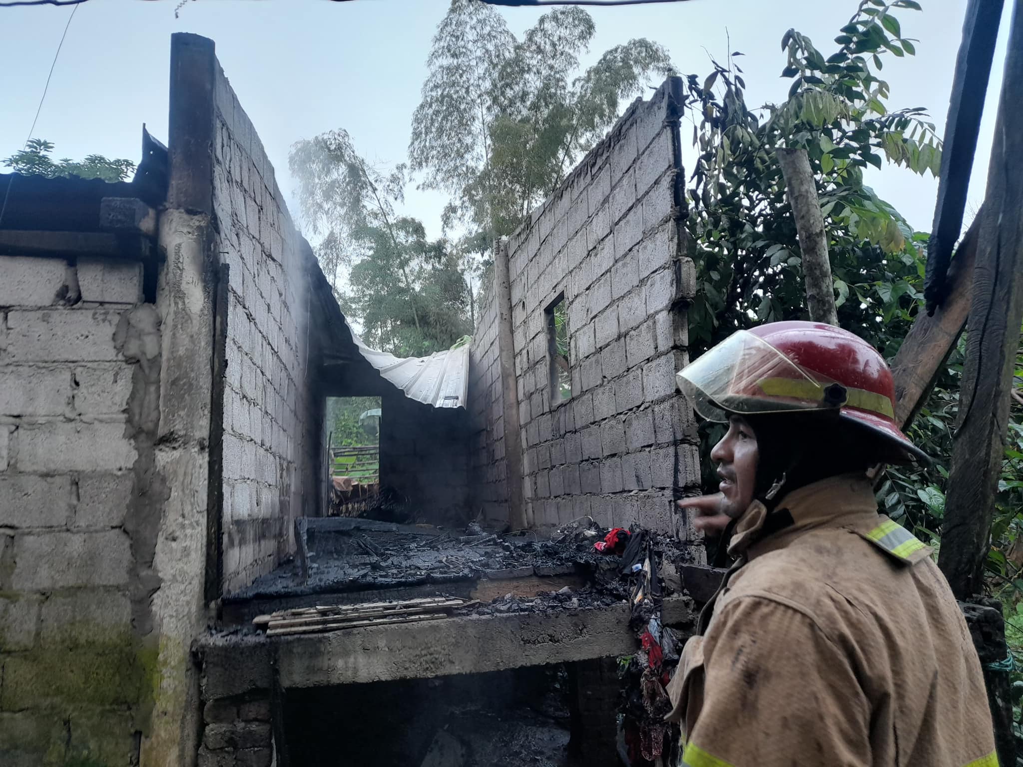 Dos menores sufren quemaduras durante un incendio en Quevedo
