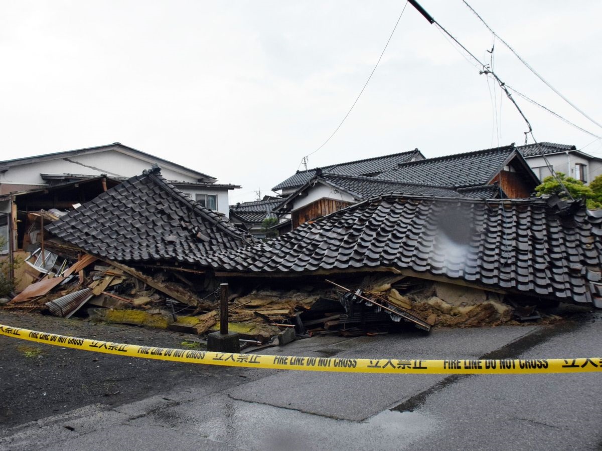 Al menos dos muertos tras el terremoto de 7.6 en Japón