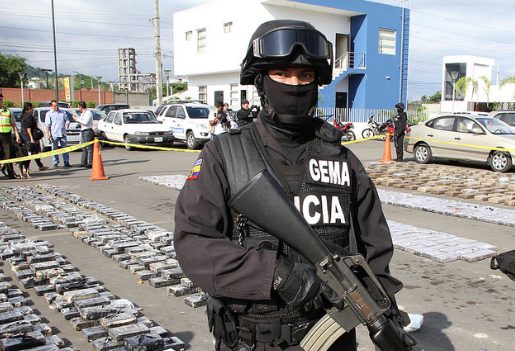 Se destruyeron 450 toneladas de droga en Ecuador durante el 2023
