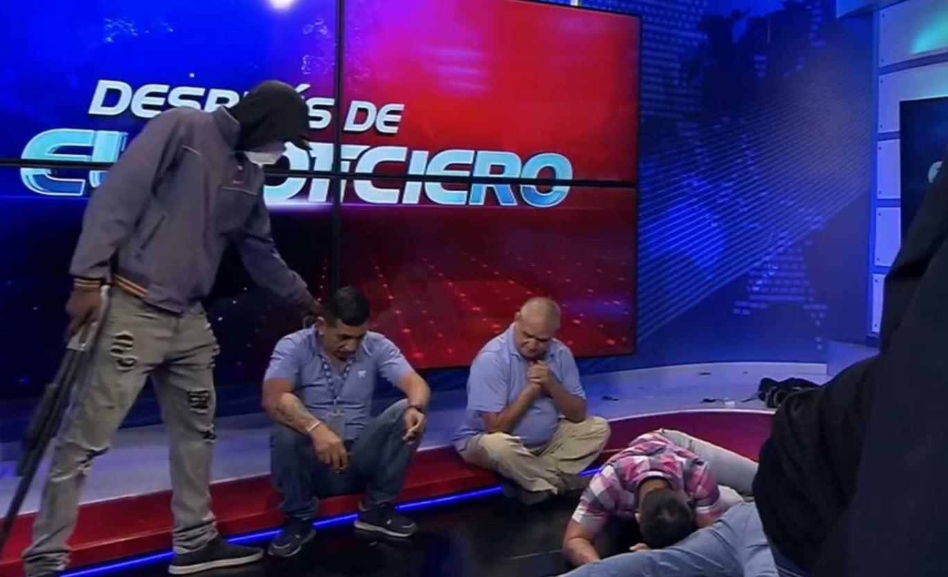 Momentos de terror vivieron periodistas y demás trabajadores durante una incursión armada al canal TC Televisión.