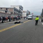 Dos muertos durante accidente de tránsito en Riobamba