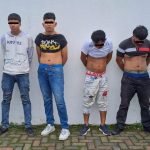 Cuatro detenidos en persecución policial en Quevedo
