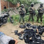 Cuatro supuestos delincuentes fueron detenidos por miembros de las Fuerzas Armadas en la parroquia Picoazá.
