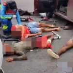 Delincuentes se accidentaron durante persecución policial