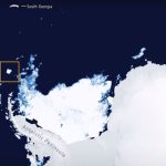 El iceberg más grande del mundo se aleja de las aguas antárticas