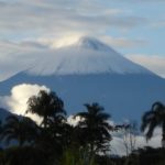 Ceniza del volcán Sangay cayó en varias provincias de Ecuador