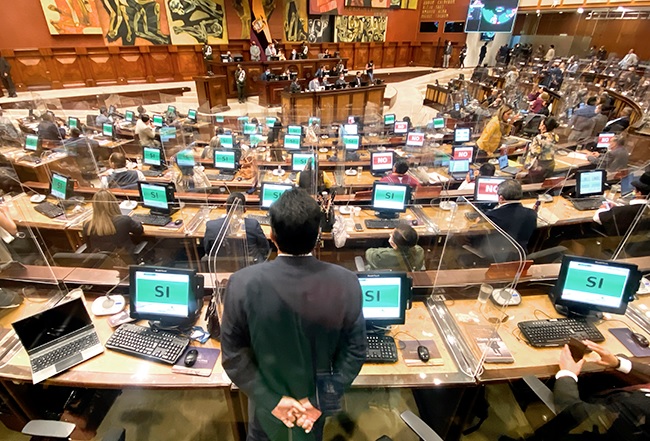 Han pasado dos días de febrero y en la Asamblea Nacional no reciben su sueldo correspondientes a enero.