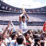 El estadio Azteca, cuya capacidad actual es de unos 83 mil espectadores, entró a formar parte de la historia del fútbol.