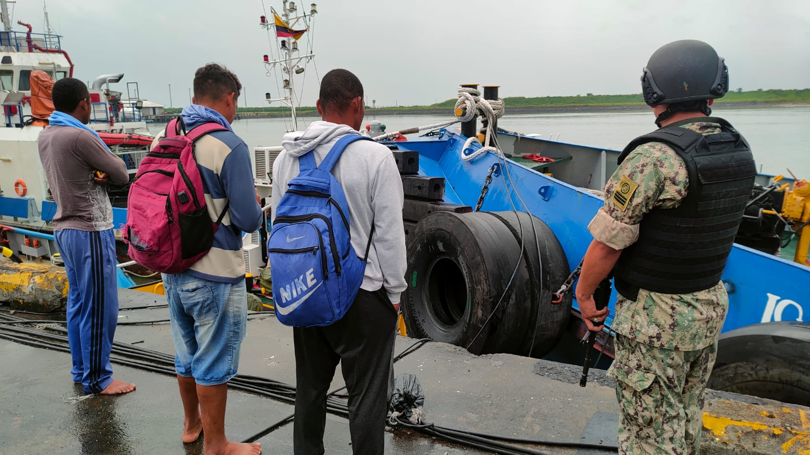 Militares rescataron a pescadores secuestrados en Esmeraldas