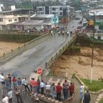 Alerta en Caluma por desbordamiento de dos ríos