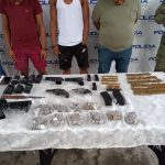 Militares encontraron armas y municiones en un prostíbulo de Machala