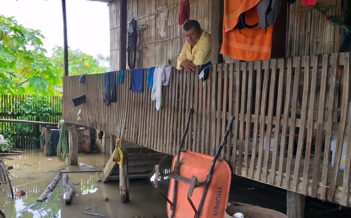 Lluvias causan inundaciones en Portoviejo