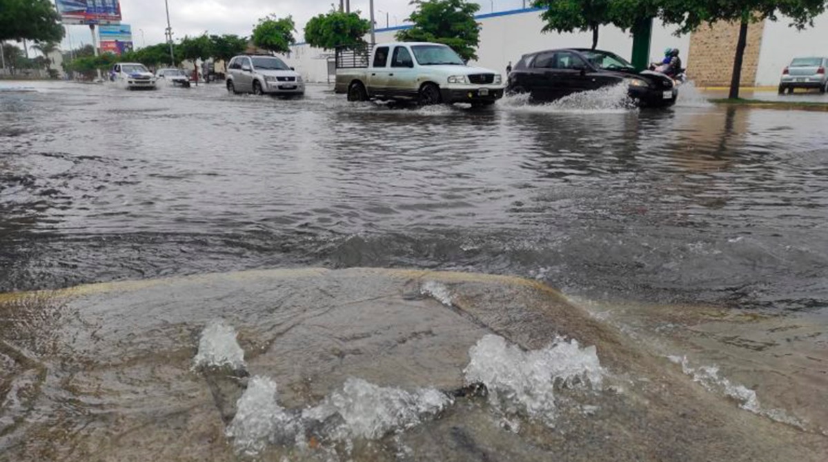 En la región Costa ecuatoriana seguirán las lluvias en los próximos días producto del Fenómeno de El Niño.