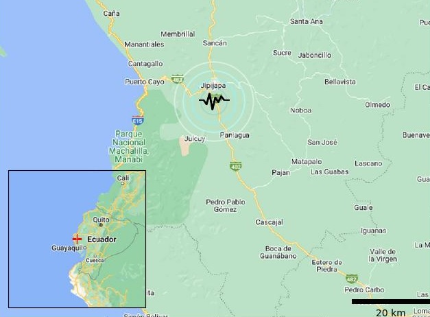En menos de 24 horas cuatro sismos se sintieron en diferentes provincias del Ecuador, según el Instituto Geofísico (IG).