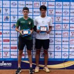 El tenista jipijapense Ángel Véliz se quedó con el título del torneo COSAT Grado 1 Copa Indervalle, categoría 16 años.