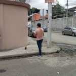 Atentado contra personas que iban en un blindado, en Manta