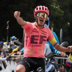 Richard Carapazse impuso en la etapa reina del Tour Colombia