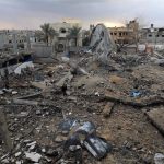 Ataques en Rafá Franja de Gaza Israel