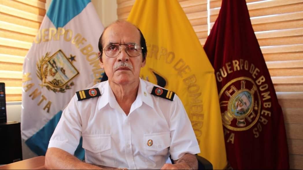Muere Sofonías Rezabala, exjefe del Cuerpo de Bomberos de Manta