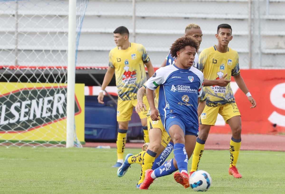 Imbabura goleó a Delfín en la LigaPro