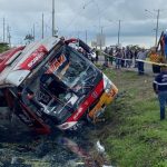 Dos buses de transporte de pasajeros pertenecientes a diferentes cooperativas se accidentaron en un lapso de 48 horas en el país.