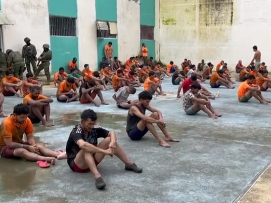 Militares ingresan nuevamente a la cárcel de Santo Domingo