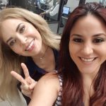 Nayra Salazar y Gloria Trevi.