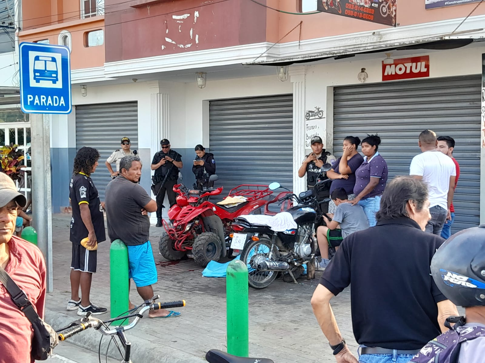 Tres hombres fueron asesinados en menos de una hora en el cantón Sucre, ubicado en la provincia de Manabí.