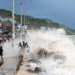 Habrá oleaje por varios días en la Costa ecuatoriana.