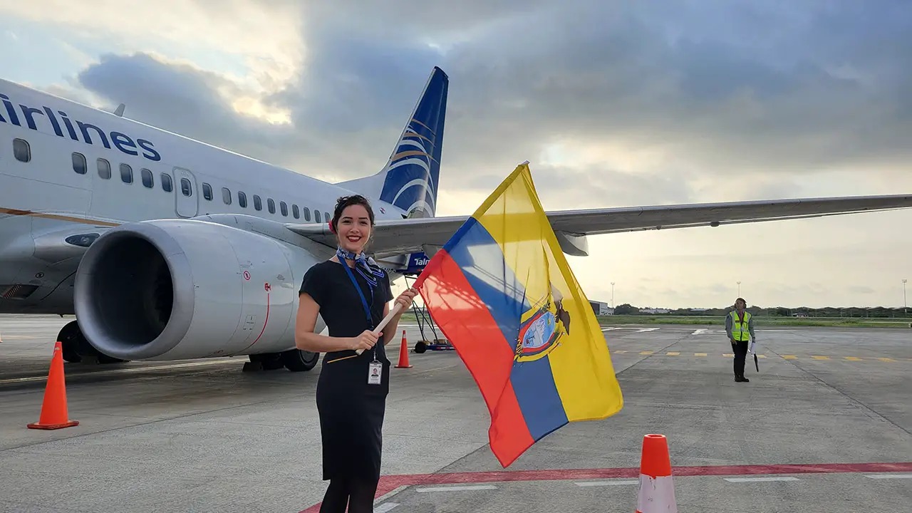 Copa Airlines transportó más de 17 mil usuarios en seis meses de Manta a Panamá