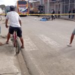 Un hombre murió arrollado en Tosagua, Manabí.