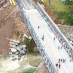 El puente Delta construido sobre el río Lelia, en la vía Alóag-Santo Domingo estará cerrado al paso vehicular hasta el mediodía del lunes 29 de abril del 2024.