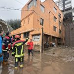 Intensas lluvias registradas, en el norte de Quito, provocaron un aluvión en el sector de La Gasca este martes 2 de abril del 2024.